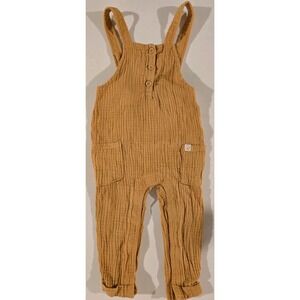 Little‎ Planet by Carter's Unisex-Baby Organic Cotton Gauze Overall Jumpsuit 18m